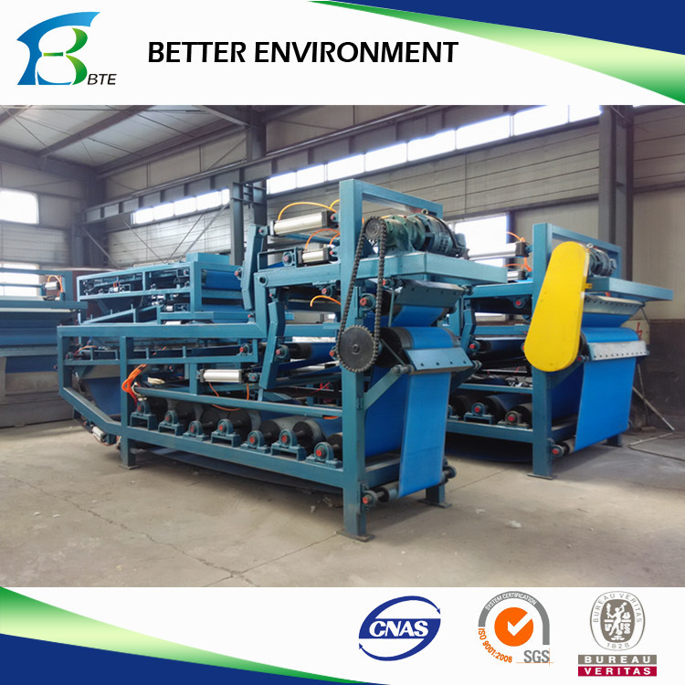 Belt Filter Press for Sludge Dewatering